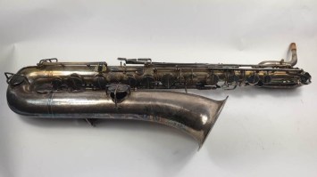 Buescher Handcraft baritone silver (7)